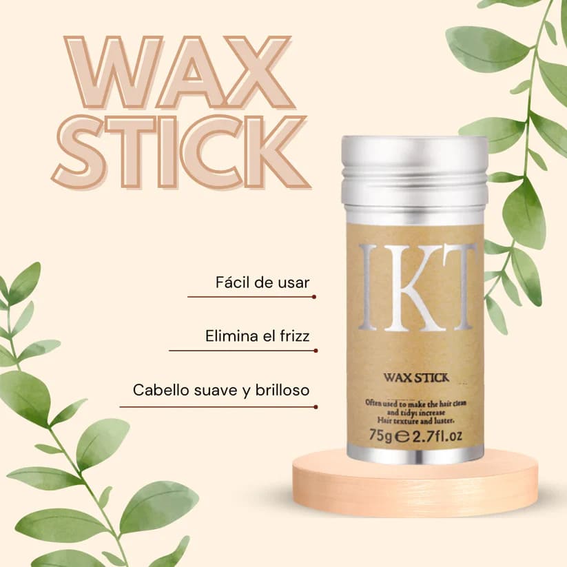 Wax Stick - Barra para eliminar el frizz