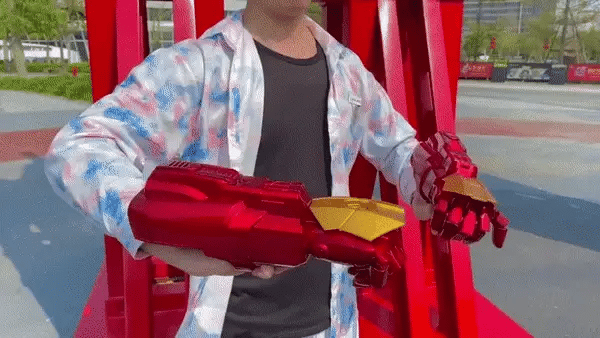 Brazo de Hidrogel Iro Man