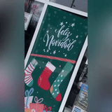 FUNDAS PARA PUERTAS NAVIDEÑAS